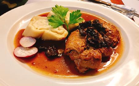 Pieczona karkówka w powidłach śliwkowych