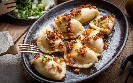Tanie pierogi z płuckami: przepis na pierogi z dudkami